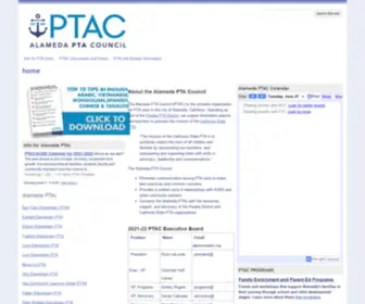 Alamedaptac.org(Alameda PTA Council) Screenshot