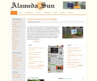 Alamedasun.com(Alameda Sun) Screenshot