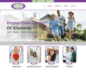 Alamedaurgentcare.com(Alamedaurgentcare) Screenshot