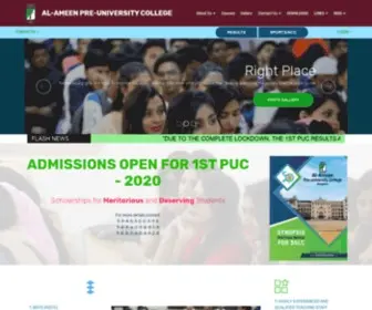 Alameenpucollege.org(Alameenpucollege) Screenshot