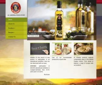 Alameerafood.com(Alameera) Screenshot