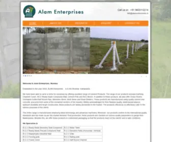 Alamenterprises.in(Alam Enterprises) Screenshot