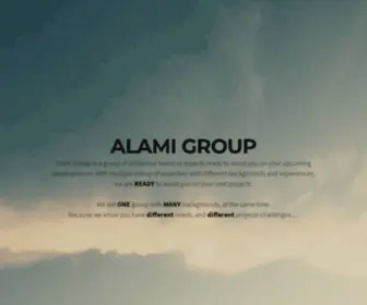 Alami-Group.com(Alami Group) Screenshot