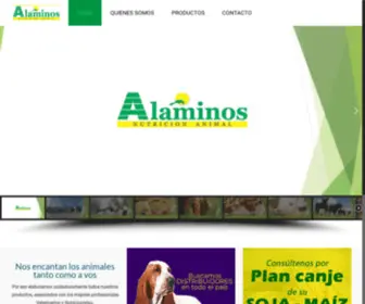 Alaminos.com.ar(Nutrición Animal) Screenshot