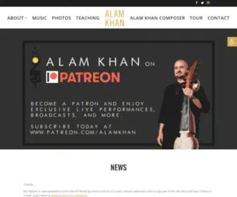 Alamkhan.com(Alam Khan) Screenshot