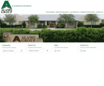 Alamo-Group.com(Alamo Group) Screenshot