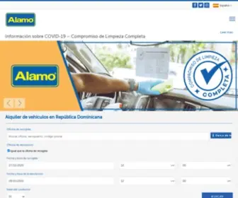 Alamo.com.do(Alamo Rent a Car) Screenshot