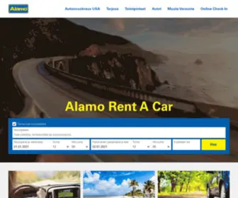 Alamo.fi(Edullista Autonvuokrausta USA) Screenshot