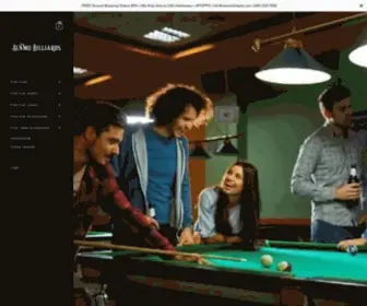 Alamobilliards.com(Alamo Billiards) Screenshot