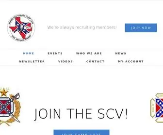 Alamocityguards.com(Alamo City Guards Camp #1325) Screenshot