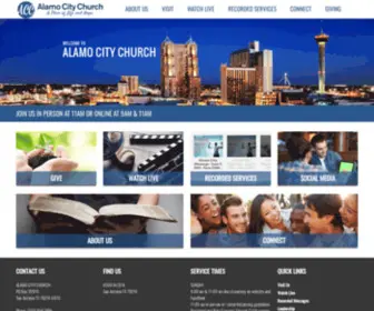 Alamocity.org(Alamo City Church) Screenshot