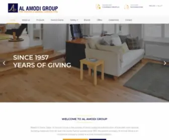 Alamodigroup.qa(Al Amodi Group) Screenshot