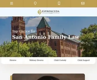 Alamodivorcelawyer.com(Espronceda Law PLLC) Screenshot