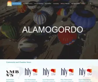 Alamogordo.com(Alamogordo New Mexico Tourism) Screenshot