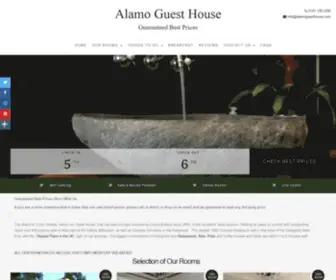 Alamoguesthouse.com(Alamo Guest House) Screenshot