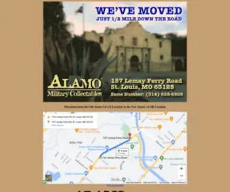 Alamomilitary.com(Alamo Military Collectables) Screenshot