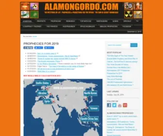 Alamongordo.com(Alamongordo Prophecies for 2020 and predictionsCoronavirus and COVID) Screenshot