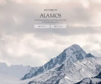 Alamoswines.com(Alamos) Screenshot