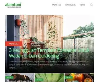 Alamtani.com(ALAM TANI) Screenshot