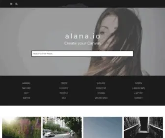 Alana.io(Free Stock Photos) Screenshot