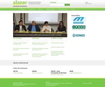 Alanac.org.br(Alanac) Screenshot