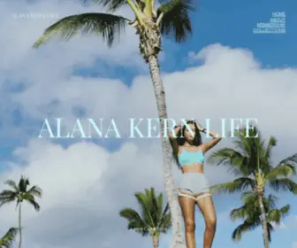 Alanakernlife.com(Alana Kern Life) Screenshot