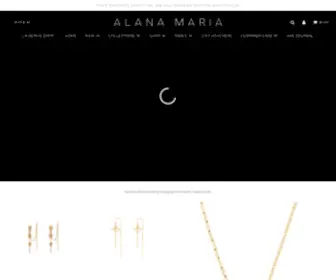 Alanamariajewellery.com(Discover our biggest black friday sale ever. handmade jewellery) Screenshot