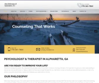 Alanbehrman.com(Alan Behrman & Associates' psychologist and therapist provide counseling) Screenshot