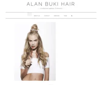 Alanbuki.com(Alan Buki Hair) Screenshot