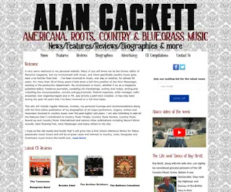 Alancackett.com(Alan Cackett) Screenshot