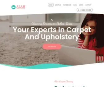 Alancarpetcleaning.com(Alan Carpet Cleaning) Screenshot