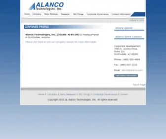 Alanco.com(Alanco) Screenshot