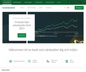 Alandsbanken.ax(Ålandsbanken) Screenshot