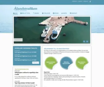 Alandstrafiken.ax(Välkommen till Ålandstrafiken) Screenshot