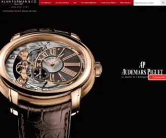Alanfurman.com(Rolex, Tag Heuer, Cartier, & Jewelry) Screenshot