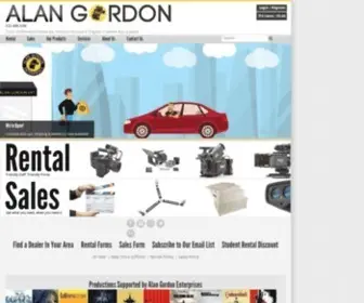 Alangordon.com(Alan Gordon Enterprises) Screenshot