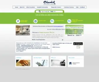 Alankithealthcare.com(Alankit Insurance TPA Ltd) Screenshot