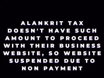 Alankrittax.com(Alankrittax) Screenshot