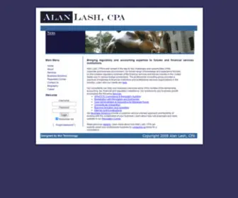 Alanlash.com(Alan Lash CPA) Screenshot