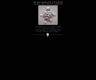 Alanmagee.com(Alan Magee Studio) Screenshot