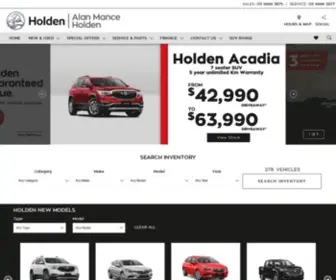 Alanmanceholden.com.au(Alan Mance Holden Footscray) Screenshot