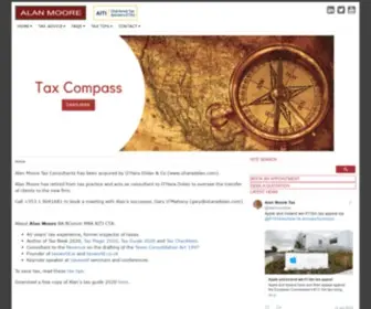 Alanmoore.ie(Irish income tax) Screenshot