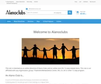 Alanoclubs.org(Products Archive) Screenshot