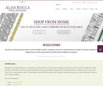 Alanrocca.com(Alan Rocca Fine Jewelry) Screenshot