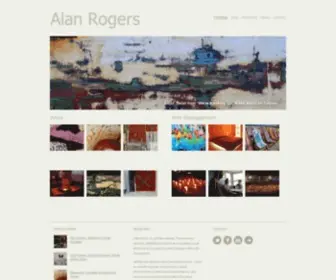 Alanrogersart.co.uk(Alan Rogers Portfolio) Screenshot