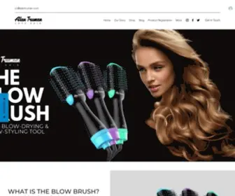 Alantruman.com(Quality styling tools for salon) Screenshot