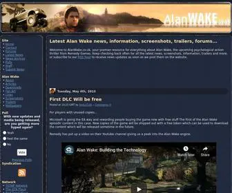 Alanwake.co.uk(Information) Screenshot