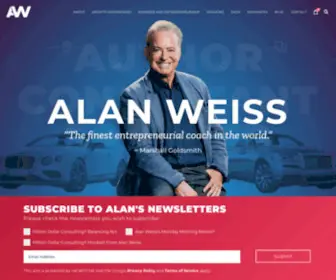Alanweiss.com(Alan Weiss) Screenshot