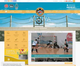 Alanya.bel.tr(Alanya Belediyesi Resmi Web Sitesi) Screenshot