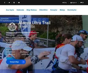 Alanyaultra.com(Alanya Ultra Trail) Screenshot